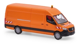 Busch 52636 - H0 - Mercedes-Benz Sprinter - orange